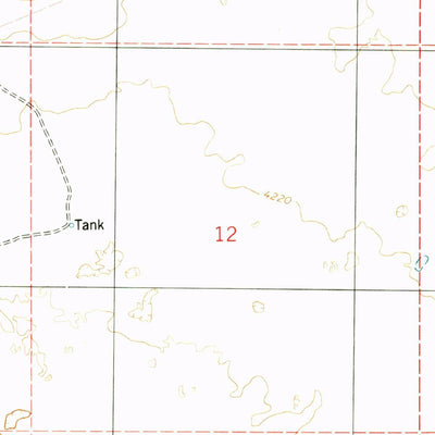 United States Geological Survey Kenna SW, NM (1979, 24000-Scale) digital map