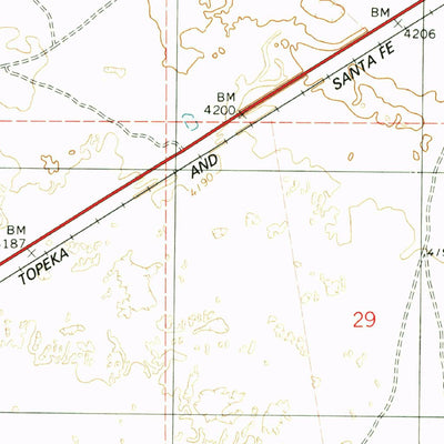 United States Geological Survey Kenna SW, NM (1979, 24000-Scale) digital map