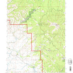 United States Geological Survey Kennaday Peak, WY (1992, 24000-Scale) digital map