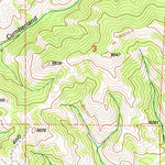 United States Geological Survey Kennaday Peak, WY (1992, 24000-Scale) digital map