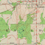 United States Geological Survey Kennan, WI (1971, 24000-Scale) digital map