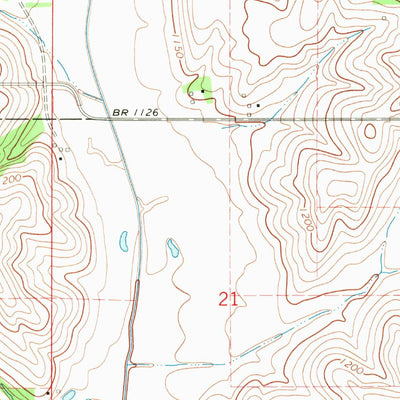 United States Geological Survey Kennard, NE (1968, 24000-Scale) digital map