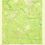 United States Geological Survey Kennard NE, TX (1951, 24000-Scale) digital map