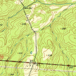 United States Geological Survey Kennard NE, TX (1951, 24000-Scale) digital map