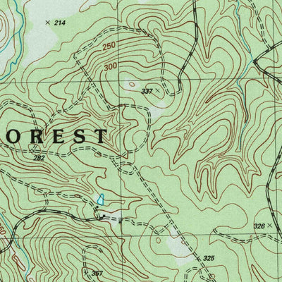 United States Geological Survey Kennard NE, TX (2004, 24000-Scale) digital map