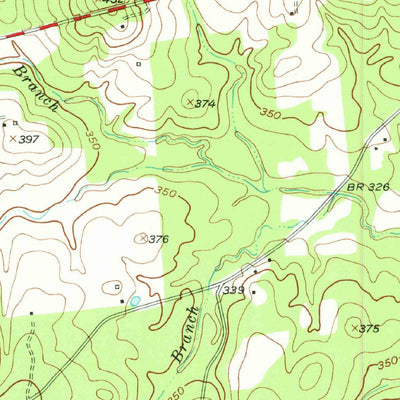 United States Geological Survey Kennard, TX (1951, 24000-Scale) digital map