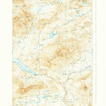 United States Geological Survey Kennebago Lake, ME (1935, 62500-Scale) digital map