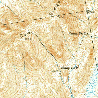 United States Geological Survey Kennebago Lake, ME (1935, 62500-Scale) digital map