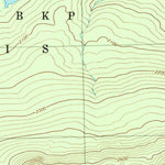 United States Geological Survey Kennebago Lake, ME (1997, 24000-Scale) digital map
