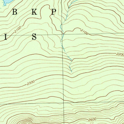 United States Geological Survey Kennebago Lake, ME (1997, 24000-Scale) digital map