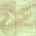 United States Geological Survey Kennebago Lake, ME (1997, 24000-Scale) digital map
