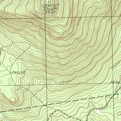 United States Geological Survey Kennebago, ME (1997, 24000-Scale) digital map