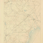 United States Geological Survey Kennebunk, ME (1893, 62500-Scale) digital map