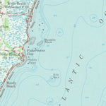 United States Geological Survey Kennebunk, ME (1956, 62500-Scale) digital map