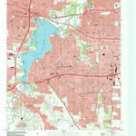 United States Geological Survey Kennedale, TX (1995, 24000-Scale) digital map