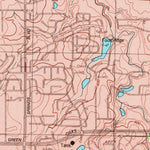 United States Geological Survey Kennedale, TX (1995, 24000-Scale) digital map