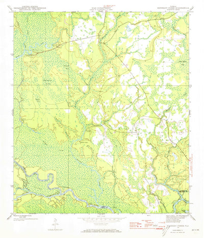 United States Geological Survey Kennedy Creek, FL (1945, 24000-Scale) digital map