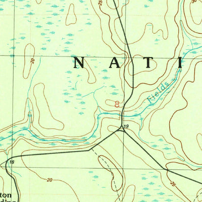 United States Geological Survey Kennedy Creek, FL (1990, 24000-Scale) digital map