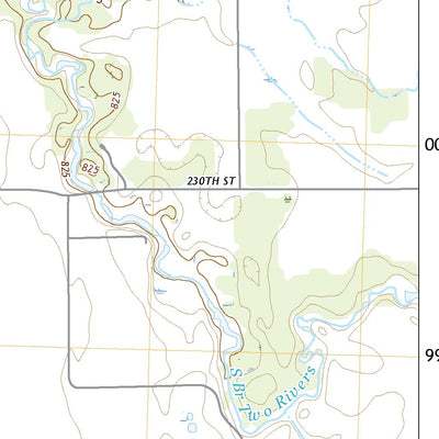 United States Geological Survey Kennedy, MN (2022, 24000-Scale) digital map