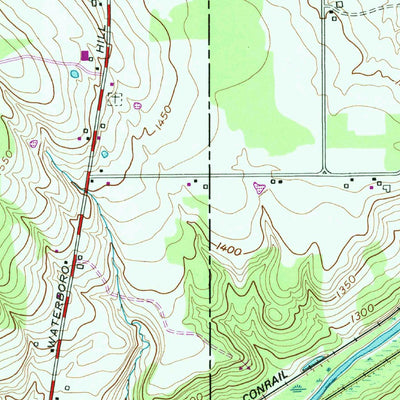 United States Geological Survey Kennedy, NY (1954, 24000-Scale) digital map