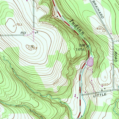 United States Geological Survey Kennedy, NY (1954, 24000-Scale) digital map