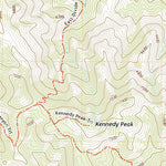 United States Geological Survey Kennedy Peak, AZ (2021, 24000-Scale) digital map