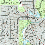 United States Geological Survey Kennesaw, GA (1992, 24000-Scale) digital map