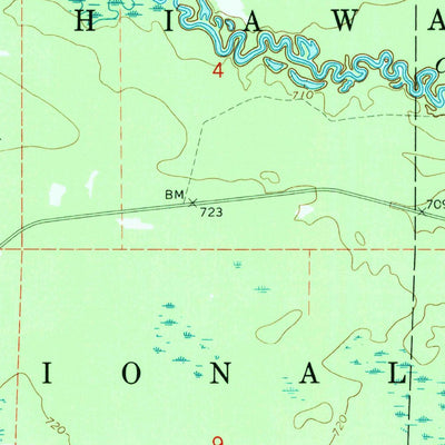 United States Geological Survey Kenneth, MI (1964, 24000-Scale) digital map