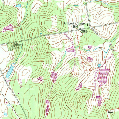 United States Geological Survey Kenney, TX (1963, 24000-Scale) digital map