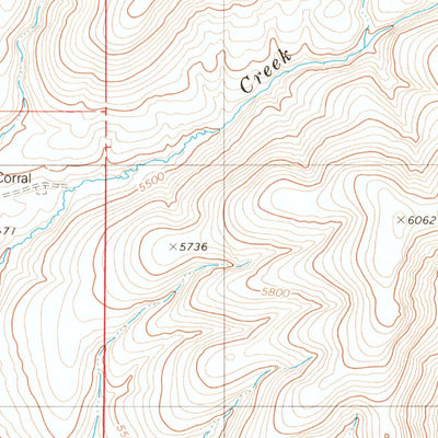 United States Geological Survey Kenny Creek, NV (1980, 24000-Scale) digital map
