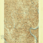 United States Geological Survey Keno, OH-WV (1907, 62500-Scale) digital map