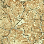 United States Geological Survey Keno, OH-WV (1907, 62500-Scale) digital map