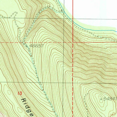 United States Geological Survey Keno, OR (1985, 24000-Scale) digital map