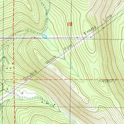 United States Geological Survey Keno, OR (1985, 24000-Scale) digital map