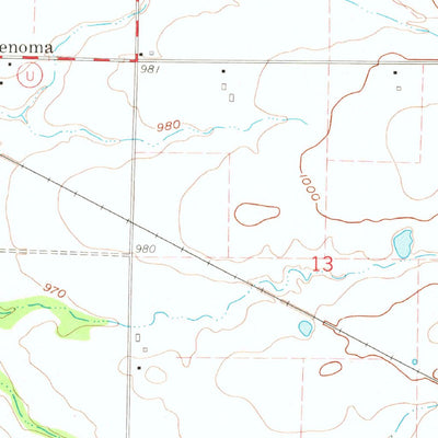 United States Geological Survey Kenoma, MO (1962, 24000-Scale) digital map
