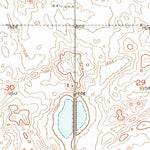 United States Geological Survey Kensal SE, ND (1951, 24000-Scale) digital map