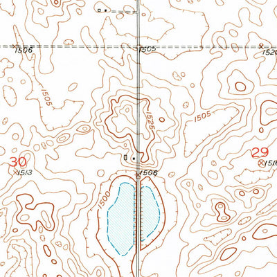 United States Geological Survey Kensal SE, ND (1951, 24000-Scale) digital map