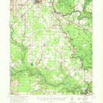 United States Geological Survey Kensett, AR (1967, 62500-Scale) digital map