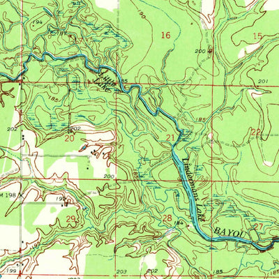 United States Geological Survey Kensett, AR (1967, 62500-Scale) digital map