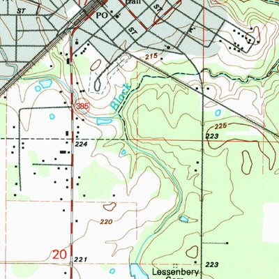 United States Geological Survey Kensett, AR (1994, 24000-Scale) digital map