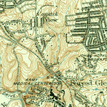 United States Geological Survey Kensington, MD (1951, 24000-Scale) digital map
