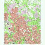 United States Geological Survey Kensington, MD (1965, 24000-Scale) digital map