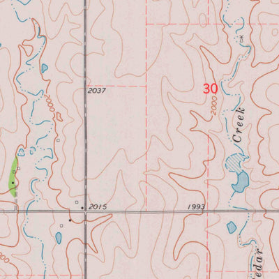United States Geological Survey Kensington NE, KS (1973, 24000-Scale) digital map