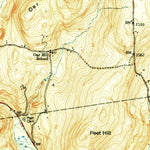 United States Geological Survey Kent, CT (1950, 31680-Scale) digital map