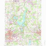 United States Geological Survey Kent, OH (1960, 24000-Scale) digital map