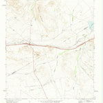 United States Geological Survey Kent, TX (1970, 24000-Scale) digital map
