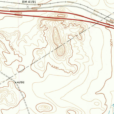 United States Geological Survey Kent, TX (1970, 24000-Scale) digital map