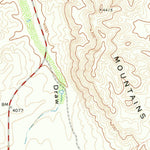 United States Geological Survey Kent, TX (1970, 24000-Scale) digital map