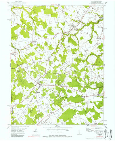 United States Geological Survey Kenton, DE-MD (1955, 24000-Scale) digital map