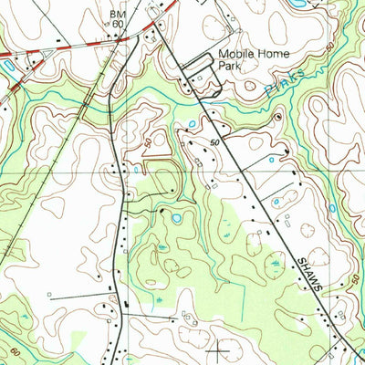 United States Geological Survey Kenton, DE-MD (1993, 24000-Scale) digital map
